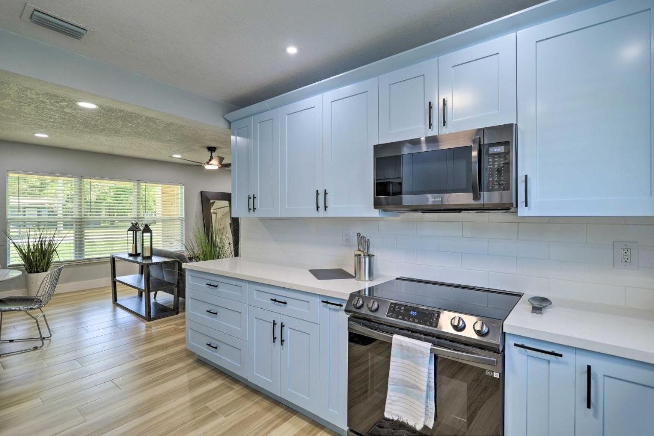 Beach House With Outdoor Kitchen, Walk To Coast Cocoa Beach Bagian luar foto
